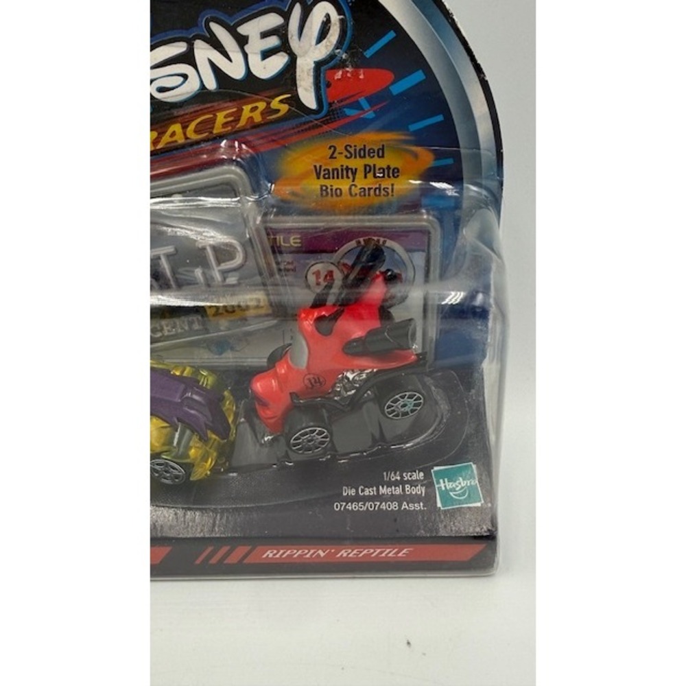 Disney Wild Racers Dragon Pack Black Heart GT Rippin Reptile 2002 - Picture 3 of 8